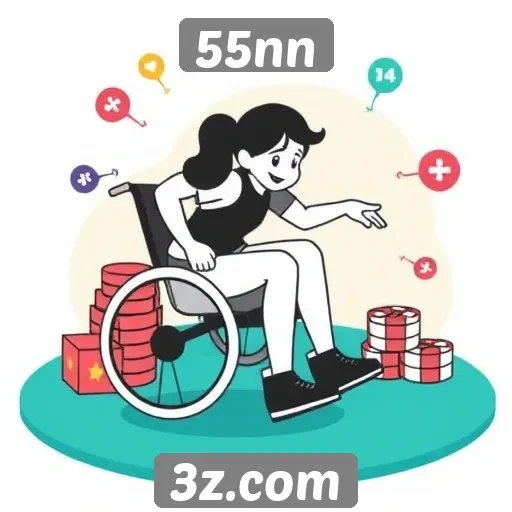 Acessibilidade no site 55nn para jogadores iniciantes