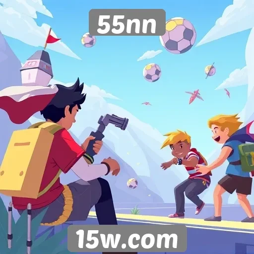 55nn oferece ampla gama de jogos multiplayer