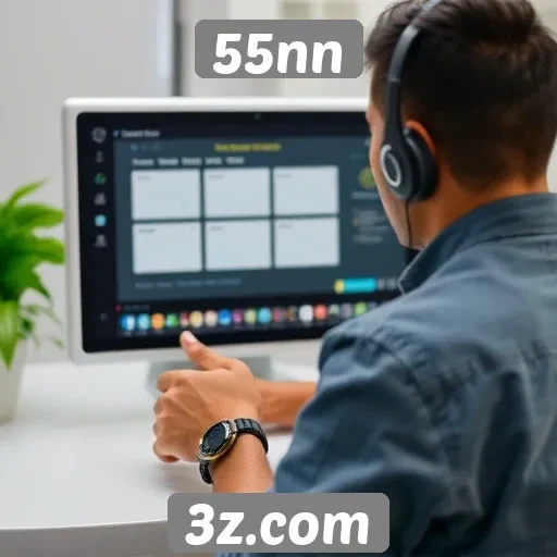 Análise da interface do usuário do 55nn